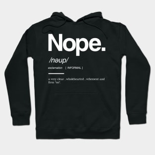 Nope Hoodie